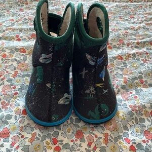 Bogs Toddler Dinosaur Print Snow Boots